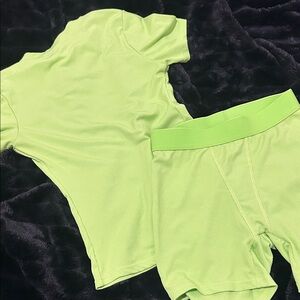 Lime Green Activewear Set